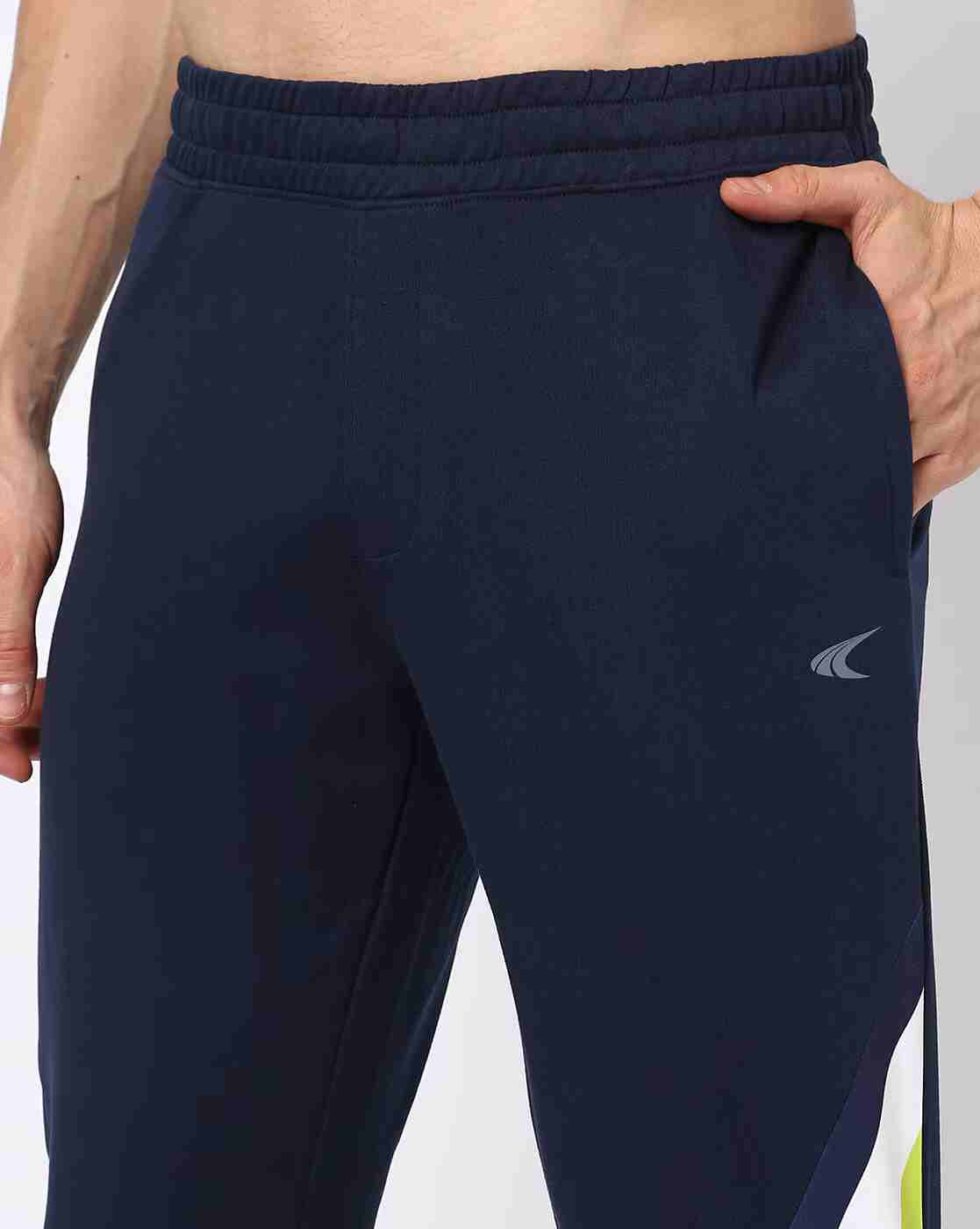 PERFORMAX | Men Regular Fit Track Pants with Elasticated Waist|4