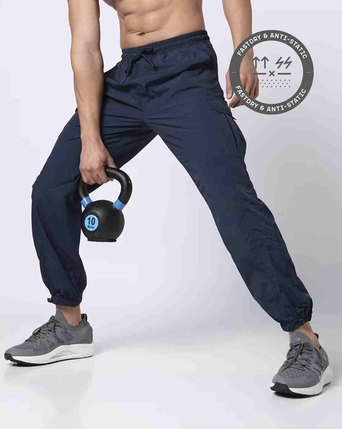 Men Relaxed Fit Cargo Joggers