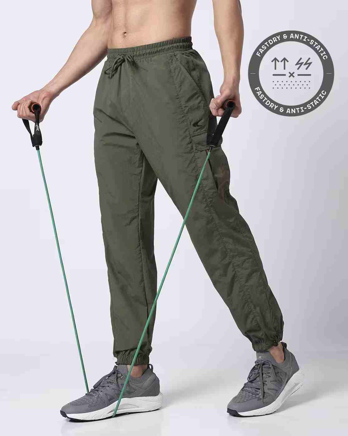 Men Relaxed Fit Cargo Joggers
