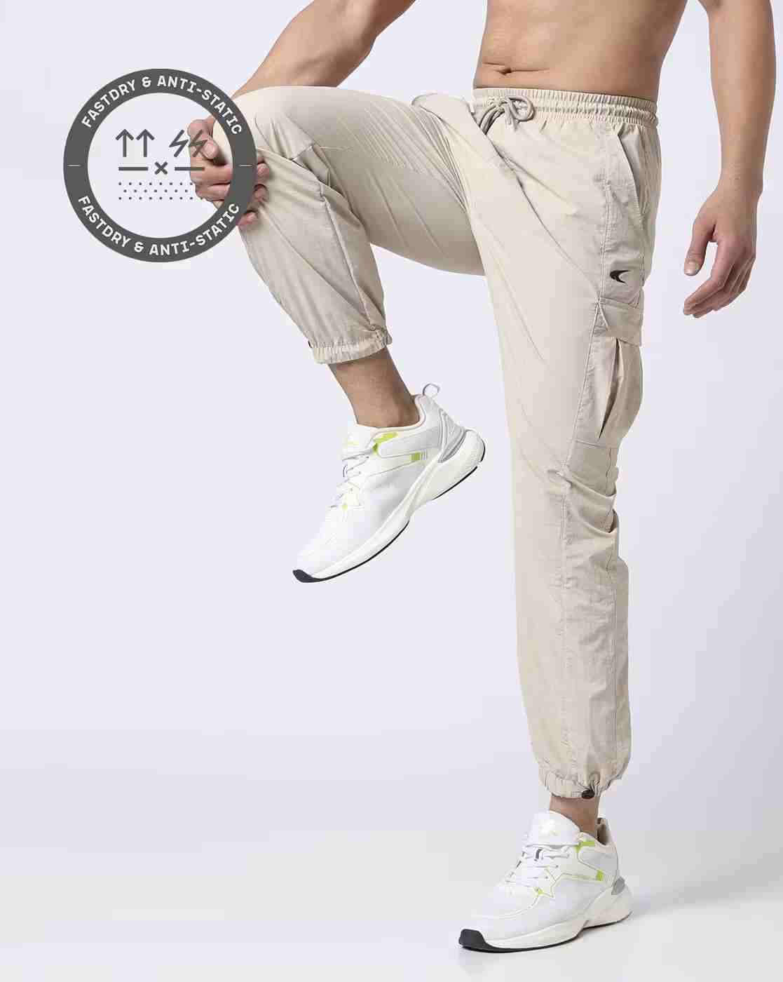 Men Relaxed Fit Cargo Joggers