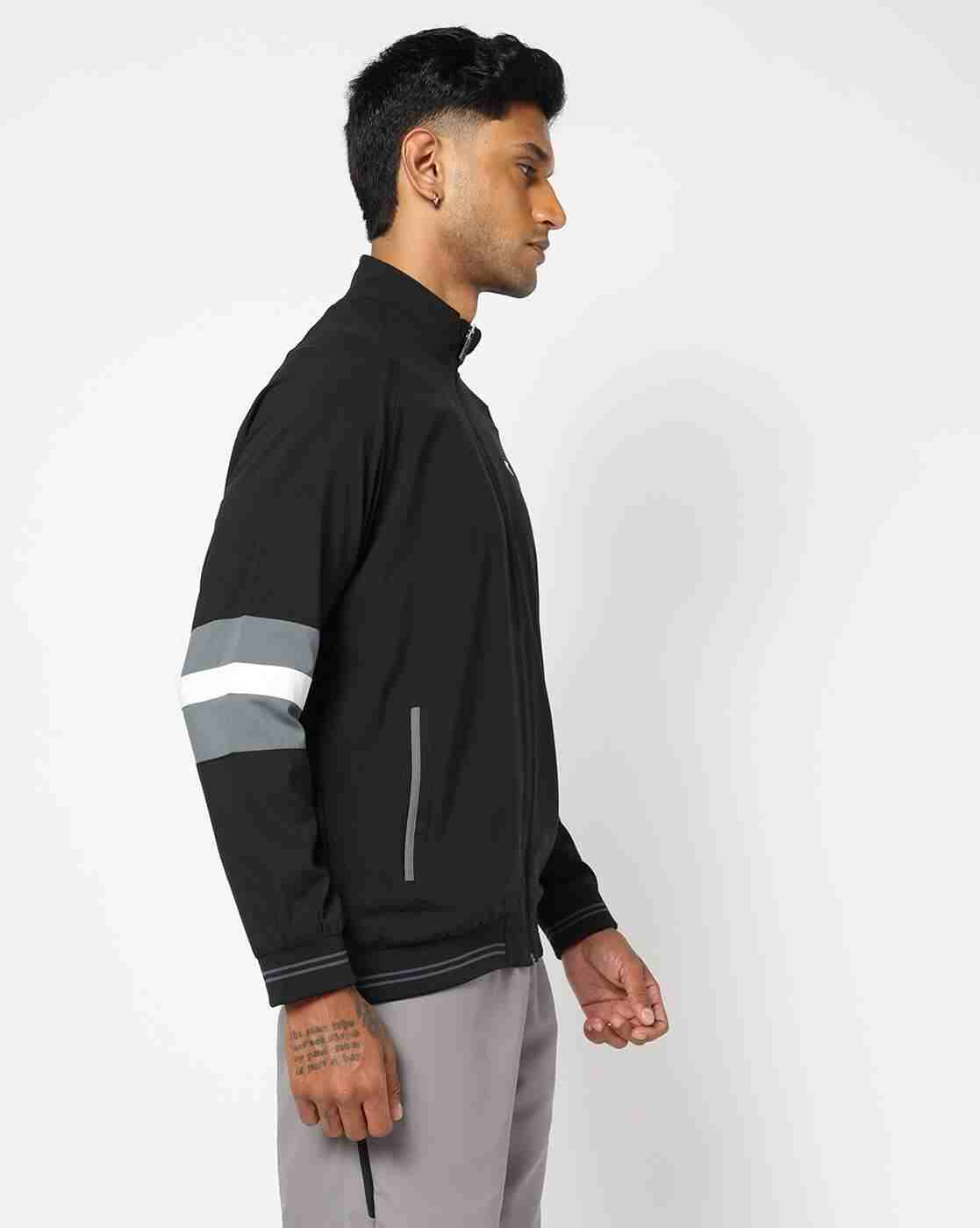 PERFORMAX | Men Colourblock Regular Fit Zip-Front Bomber Jacket|1