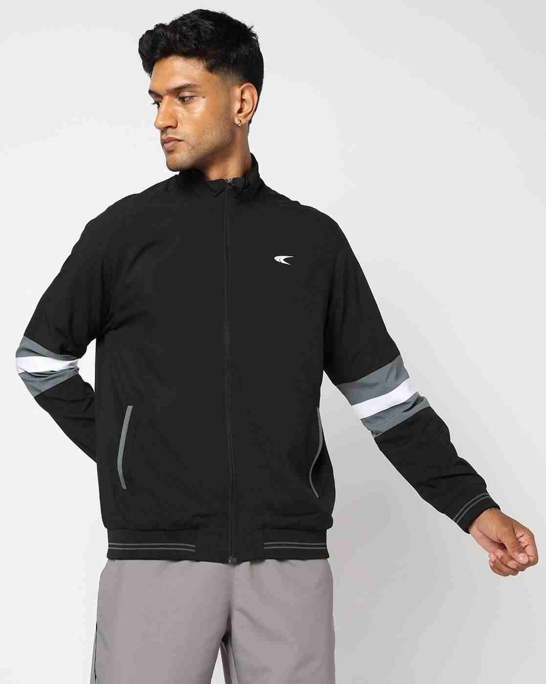 PERFORMAX | Men Colourblock Regular Fit Zip-Front Bomber Jacket|3