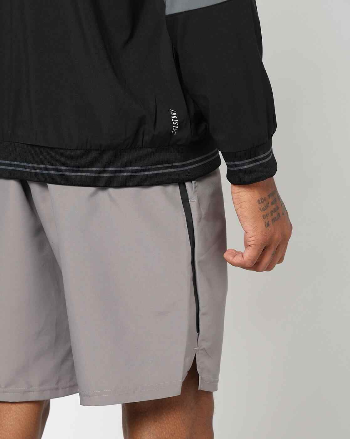 PERFORMAX | Men Colourblock Regular Fit Zip-Front Bomber Jacket|6