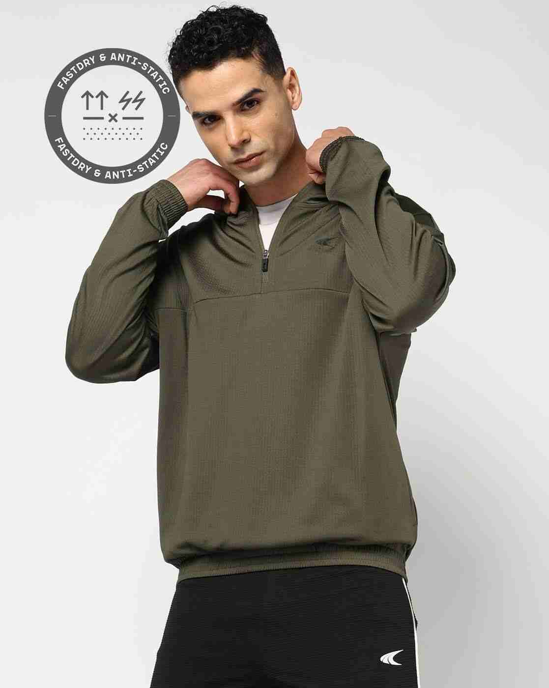 PERFORMAX | Men Regular Fit Jacquard Hoodie|0