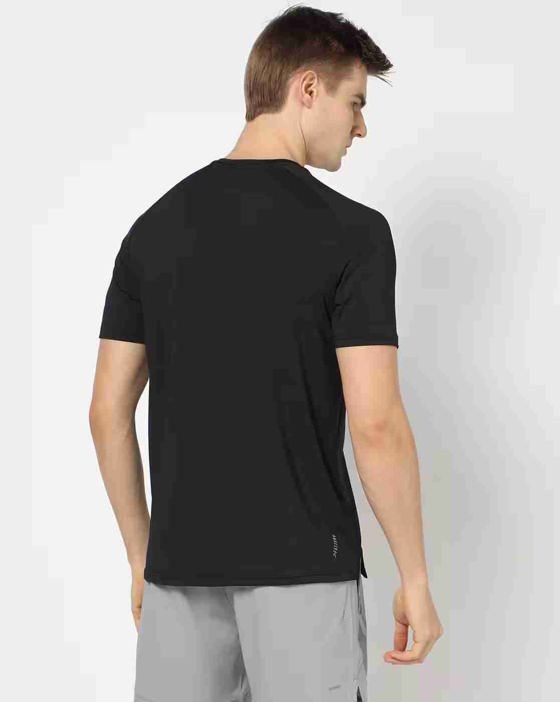 PERFORMAX | Men Regular Fit Crew-Neck Cotton T-Shirt|2