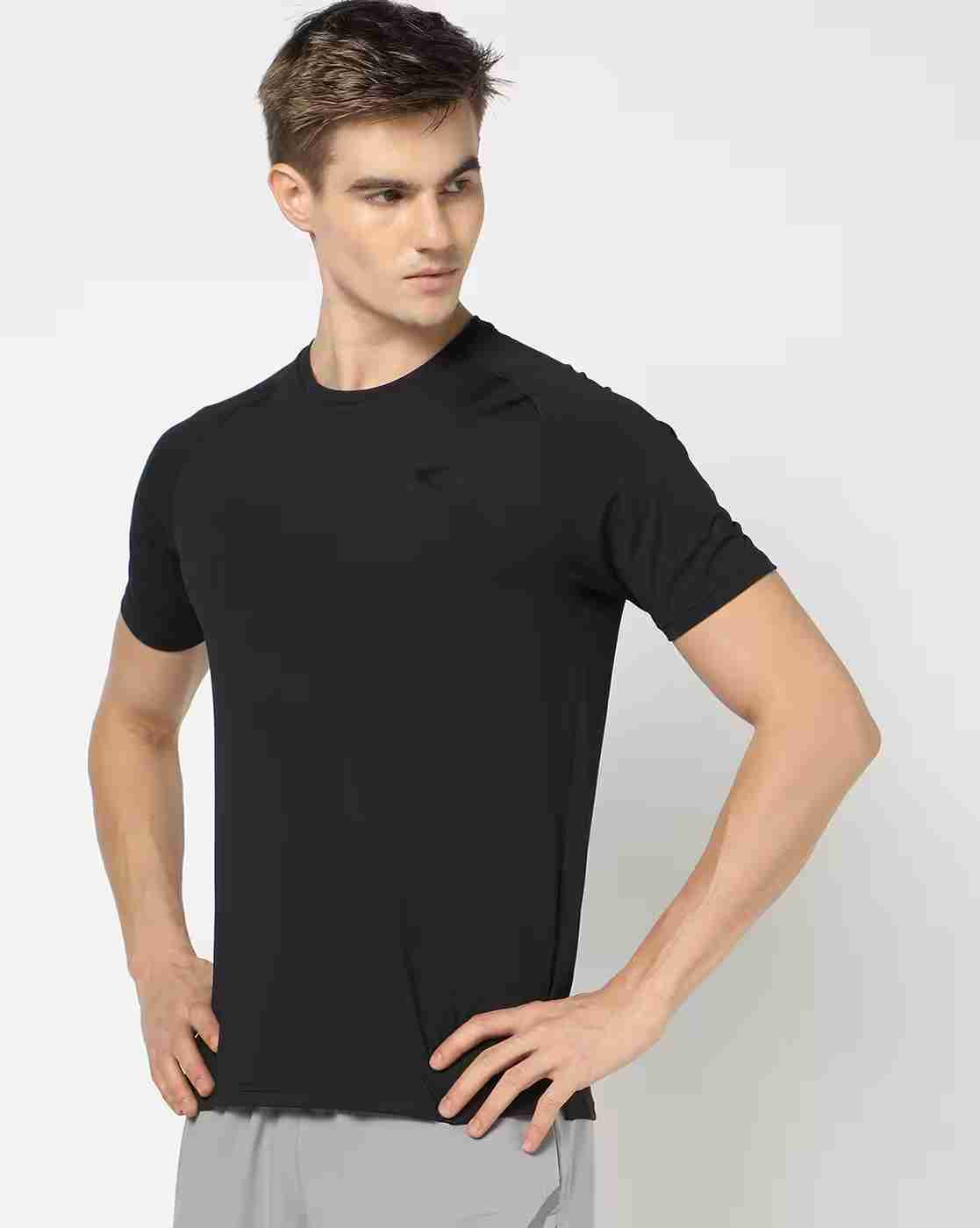 PERFORMAX | Men Regular Fit Crew-Neck Cotton T-Shirt|3