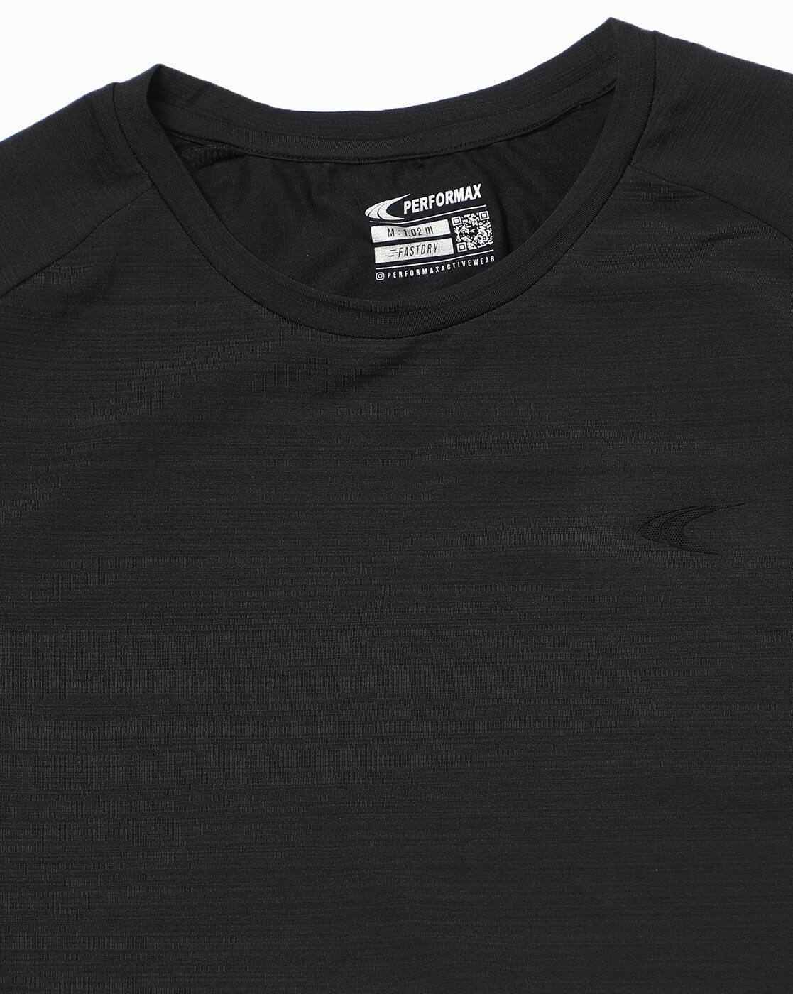 PERFORMAX | Men Regular Fit Crew-Neck Cotton T-Shirt|7