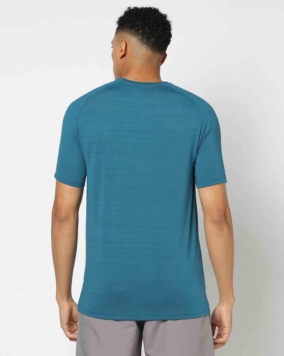 PERFORMAX | Men Regular Fit Crew-Neck Cotton T-Shirt|3