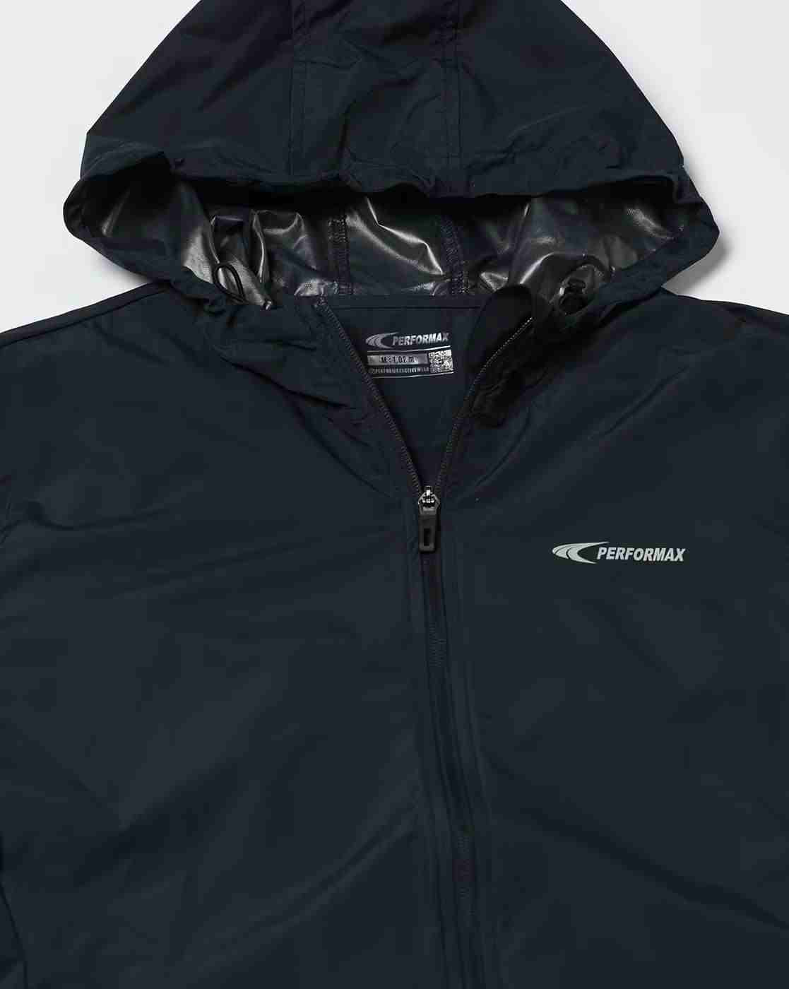 PERFORMAX | Men Regular Fit Running Hooded Track Jacket|7