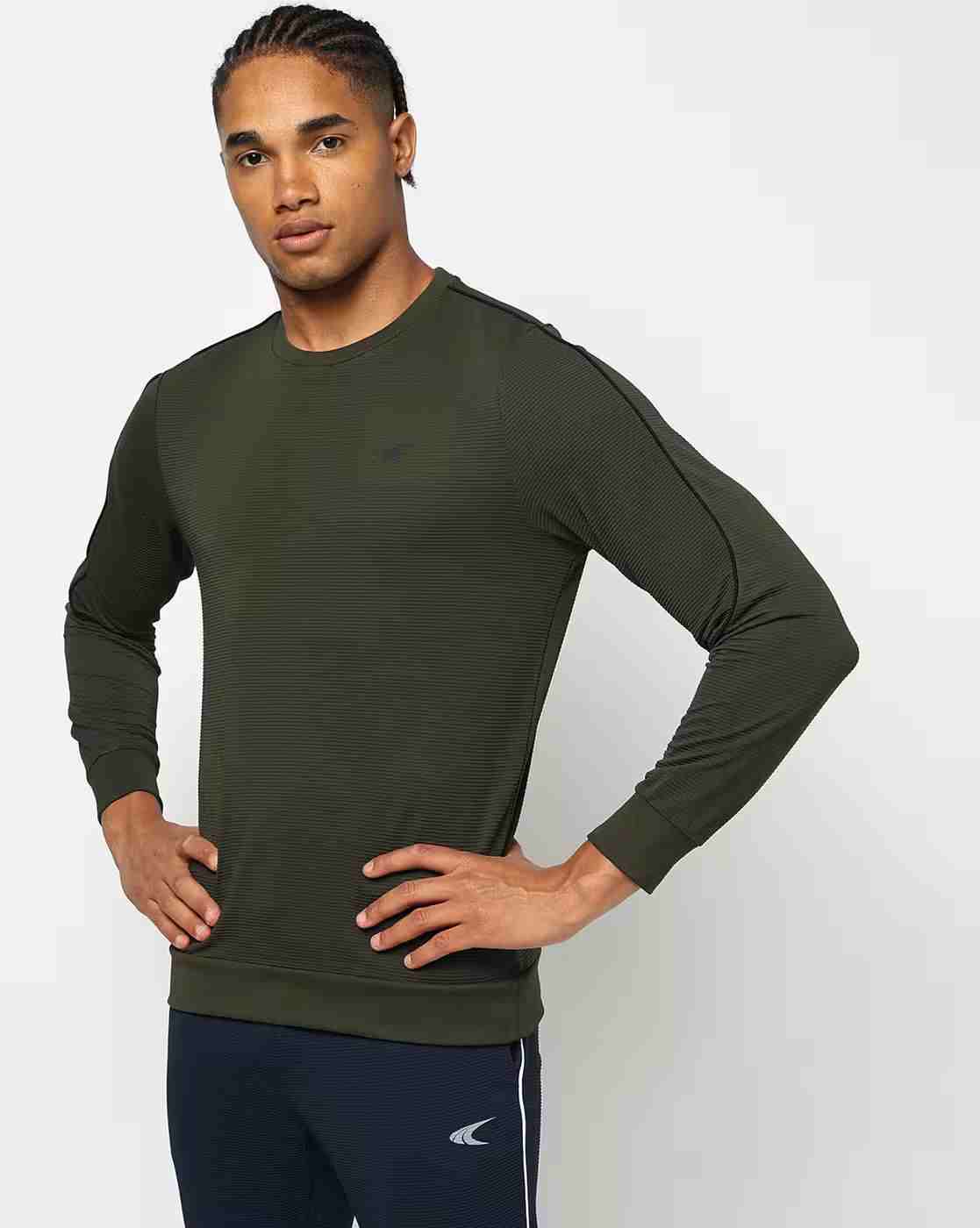 PERFORMAX | Men Regular Fit Crew-Neck Training Sweatshirt|3