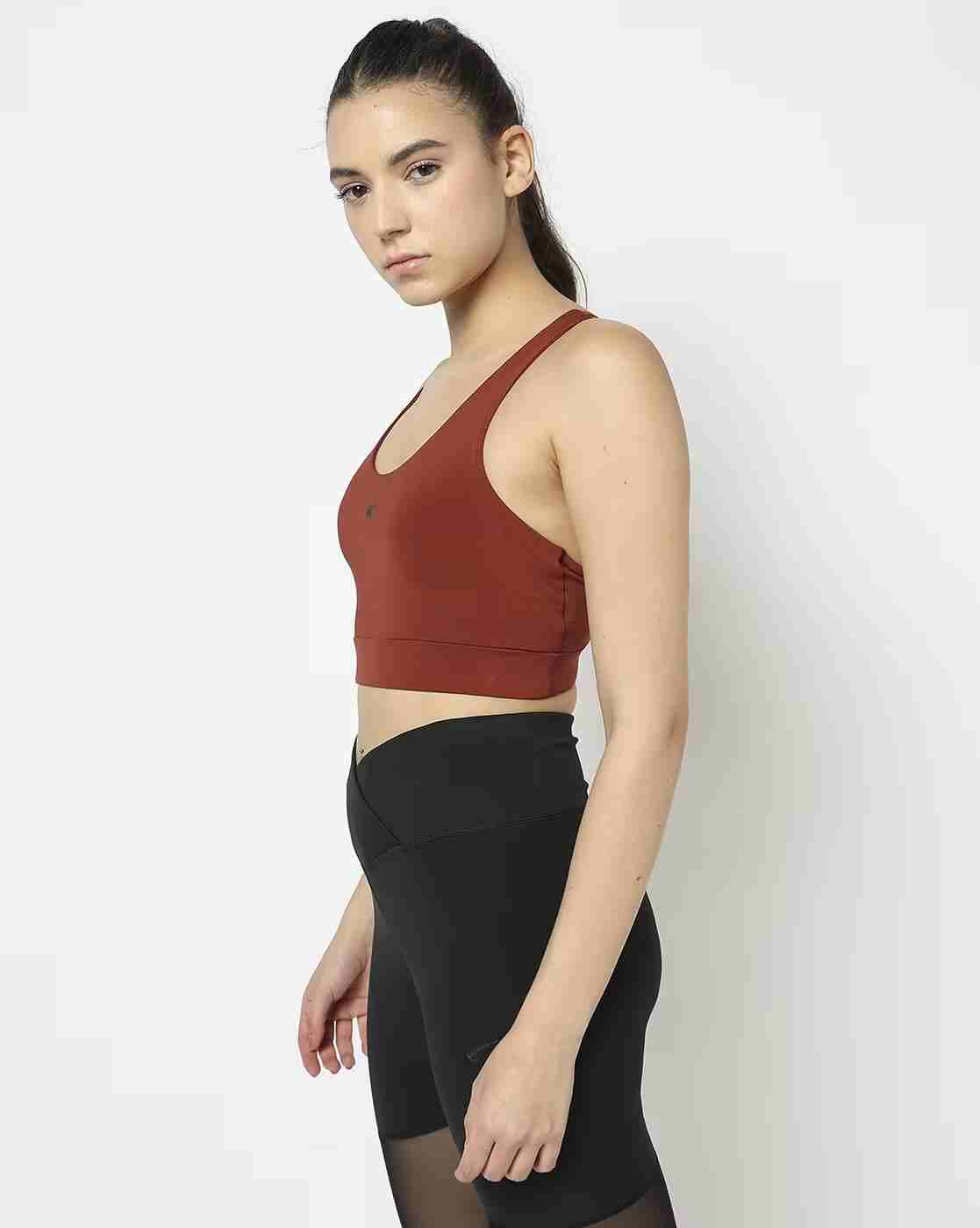 PERFORMAX | Women Lightly Padded Sports Bra with Strappy Back
