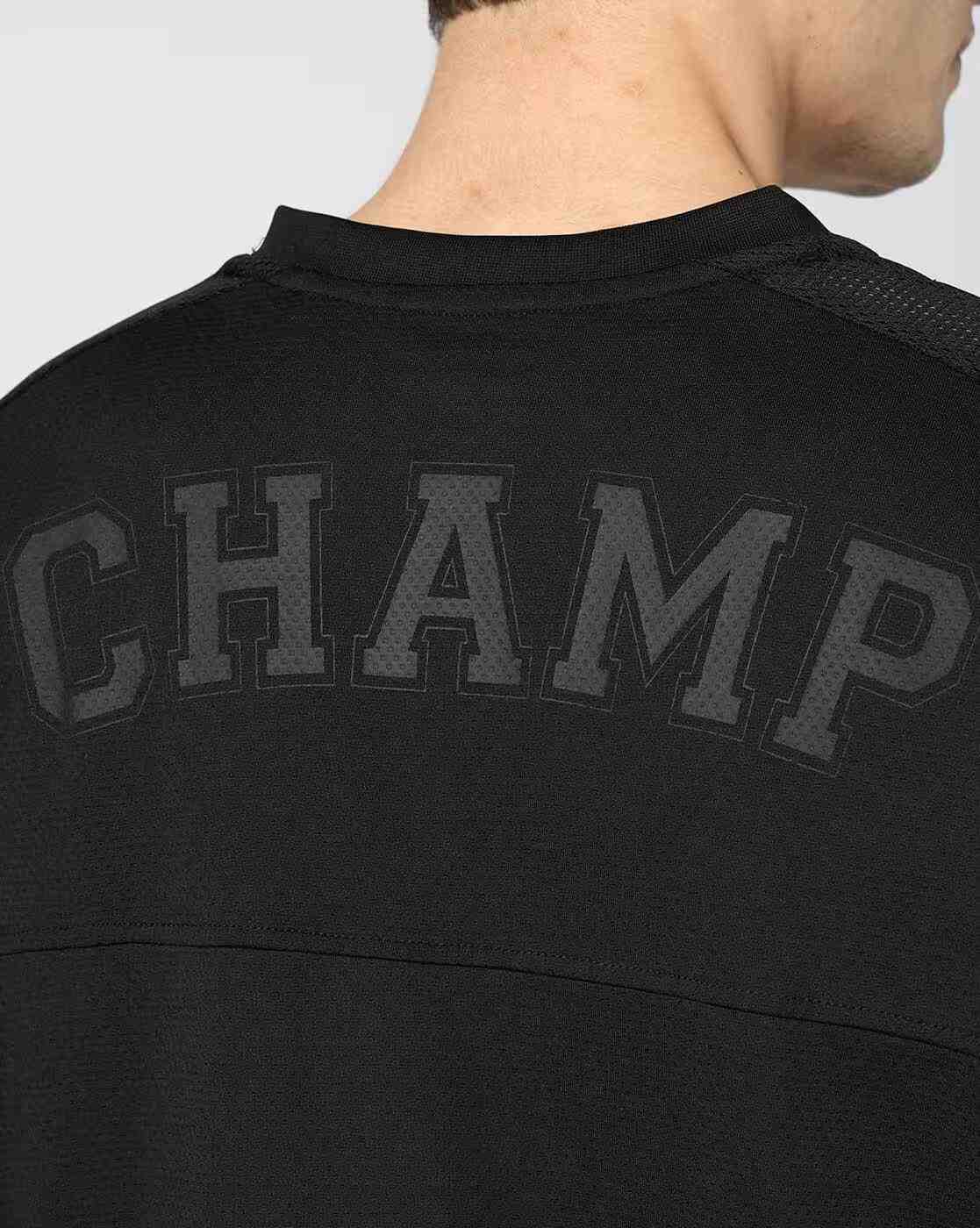 PERFORMAX | Men Typographic Print Crew-Neck T-Shirt|5