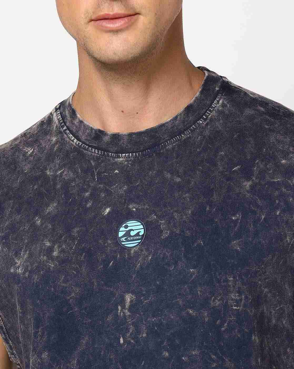 PERFORMAX | Men Acid Washed Tank T-Shirt|4