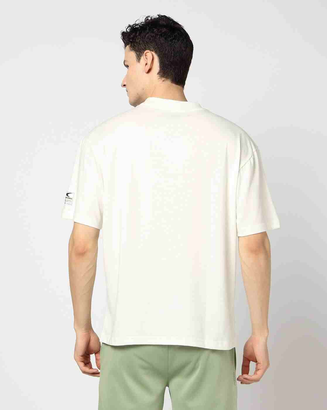 PERFORMAX | Men Active Lifestyle Oversize Crew Neck T-Shirt with Print|2
