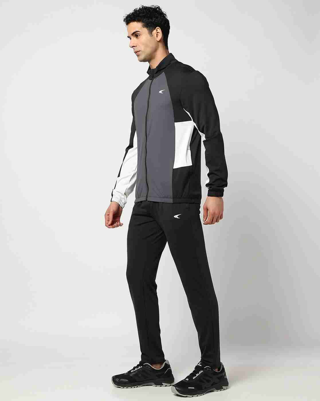 PERFORMAX | Men Colourblock Regular Fit Tracksuit|1