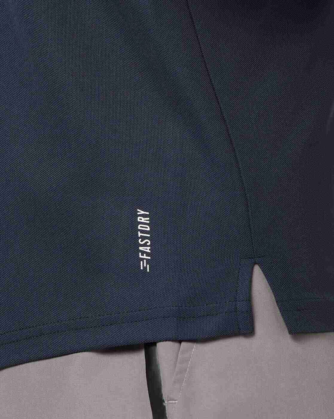 PERFORMAX | Men Active Lifestyle Striped Regular Fit Crew Neck T-Shirt|4