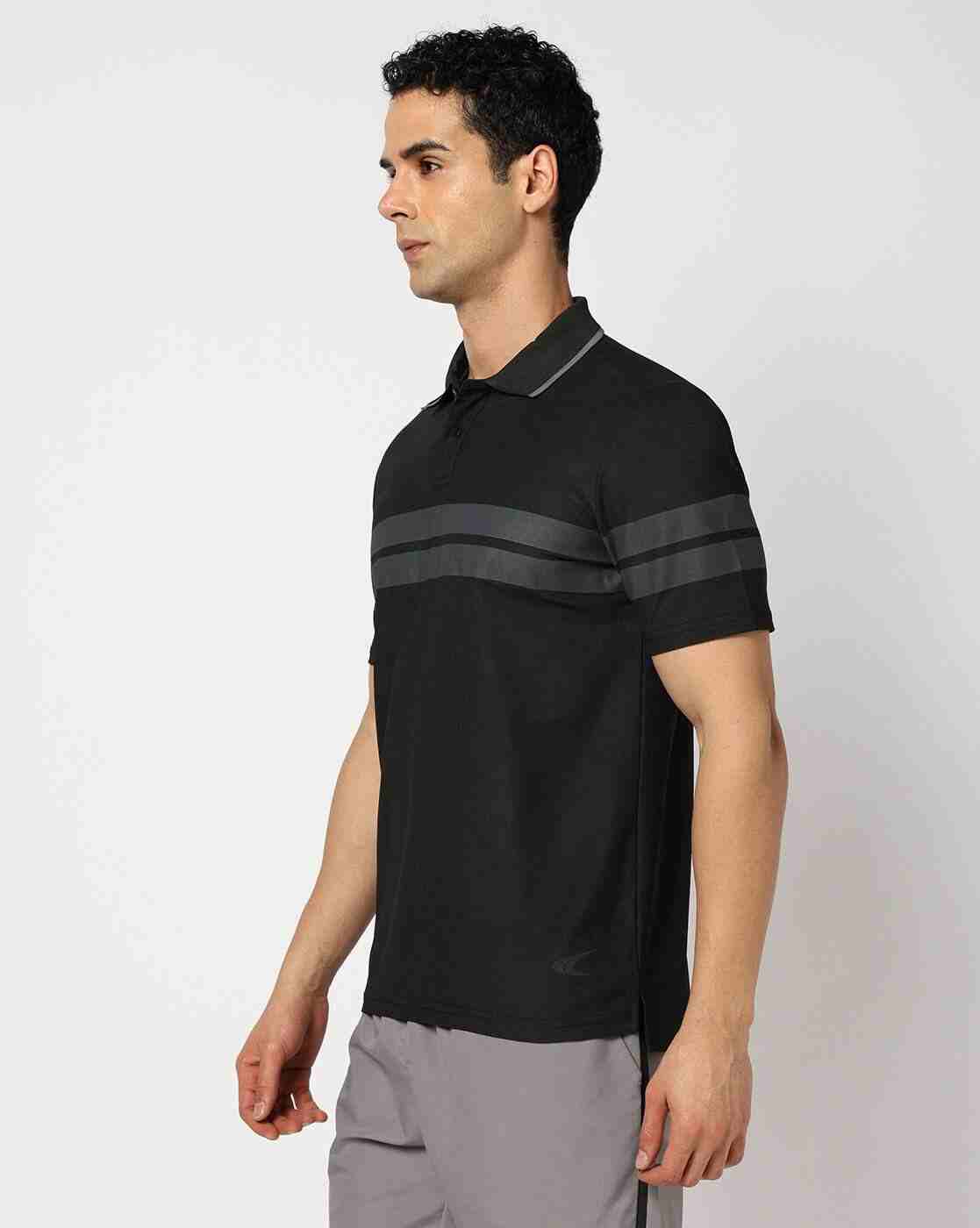 PERFORMAX | Men Active Lifestyle Cut & Sew Regular Fit Polo T-Shirt|1