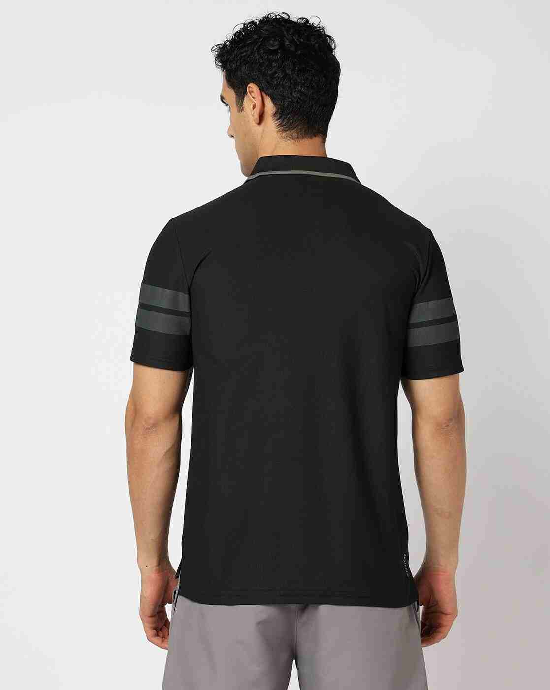 PERFORMAX | Men Active Lifestyle Cut & Sew Regular Fit Polo T-Shirt|2