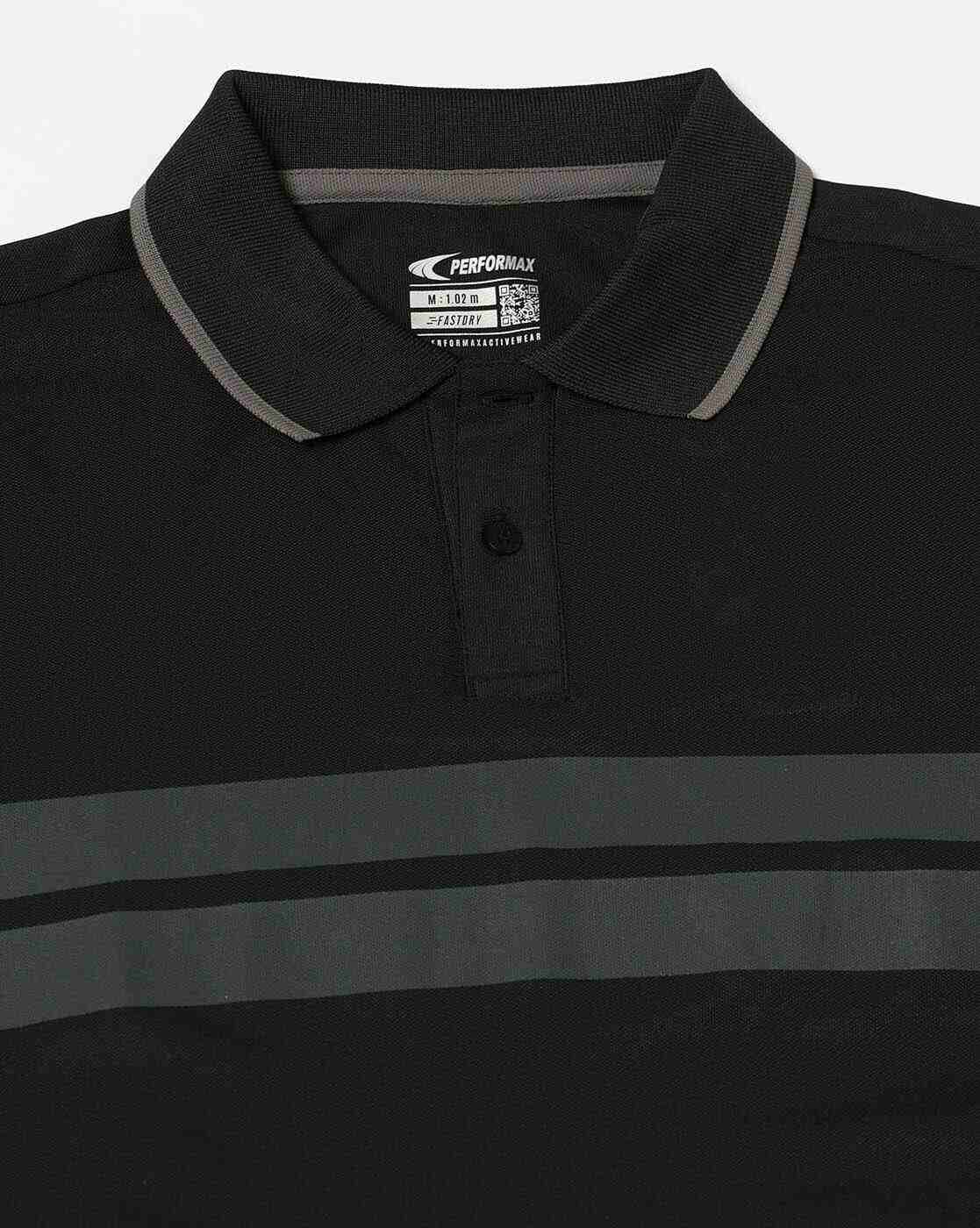 PERFORMAX | Men Active Lifestyle Cut & Sew Regular Fit Polo T-Shirt|7