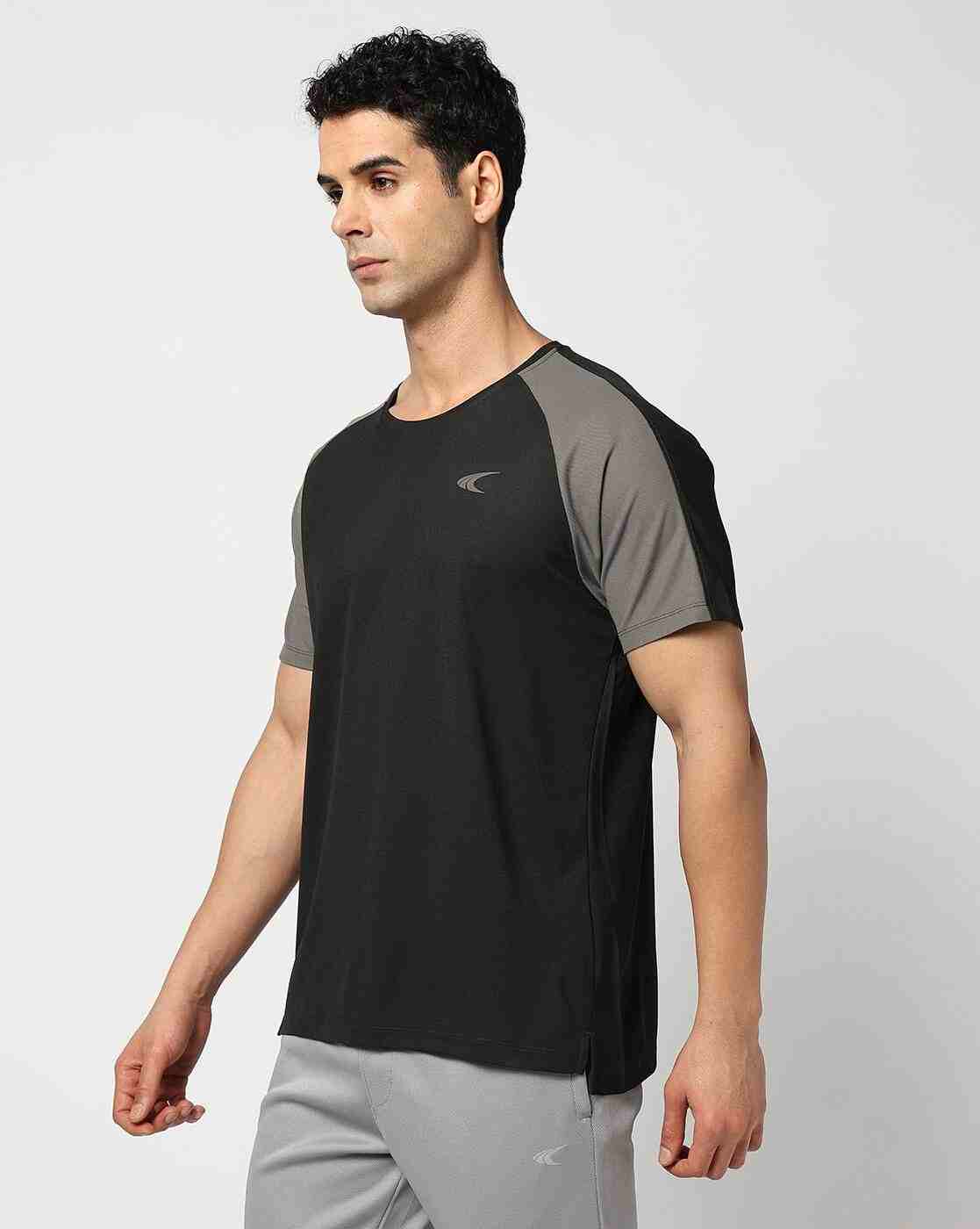 PERFORMAX | Men Active Lifestyle Raglan Sleeve Regular Fit T-Shirt|1