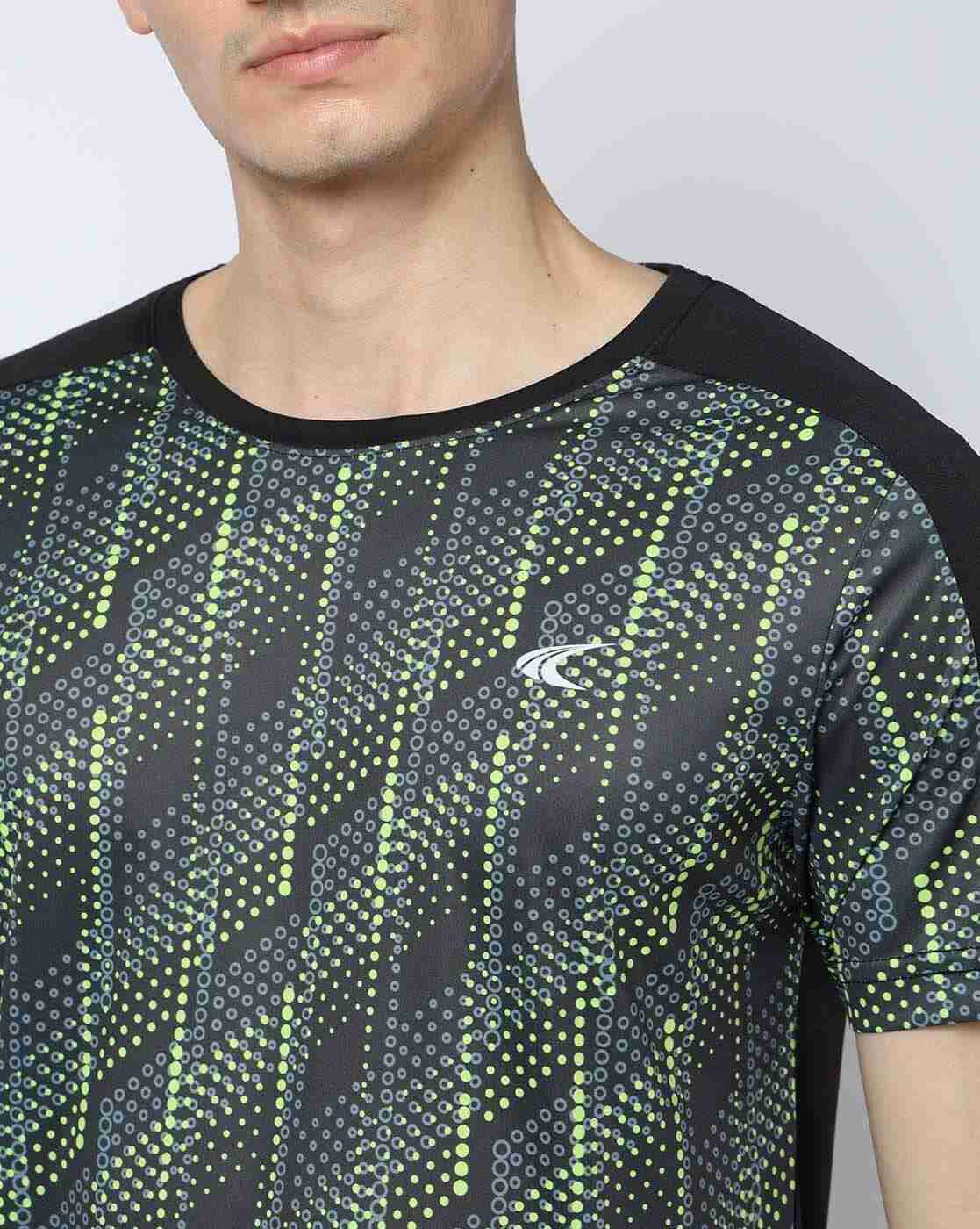 PERFORMAX | Men Active Lifestyle All Over Print Regular Fit Crew Neck T-Shirt|4