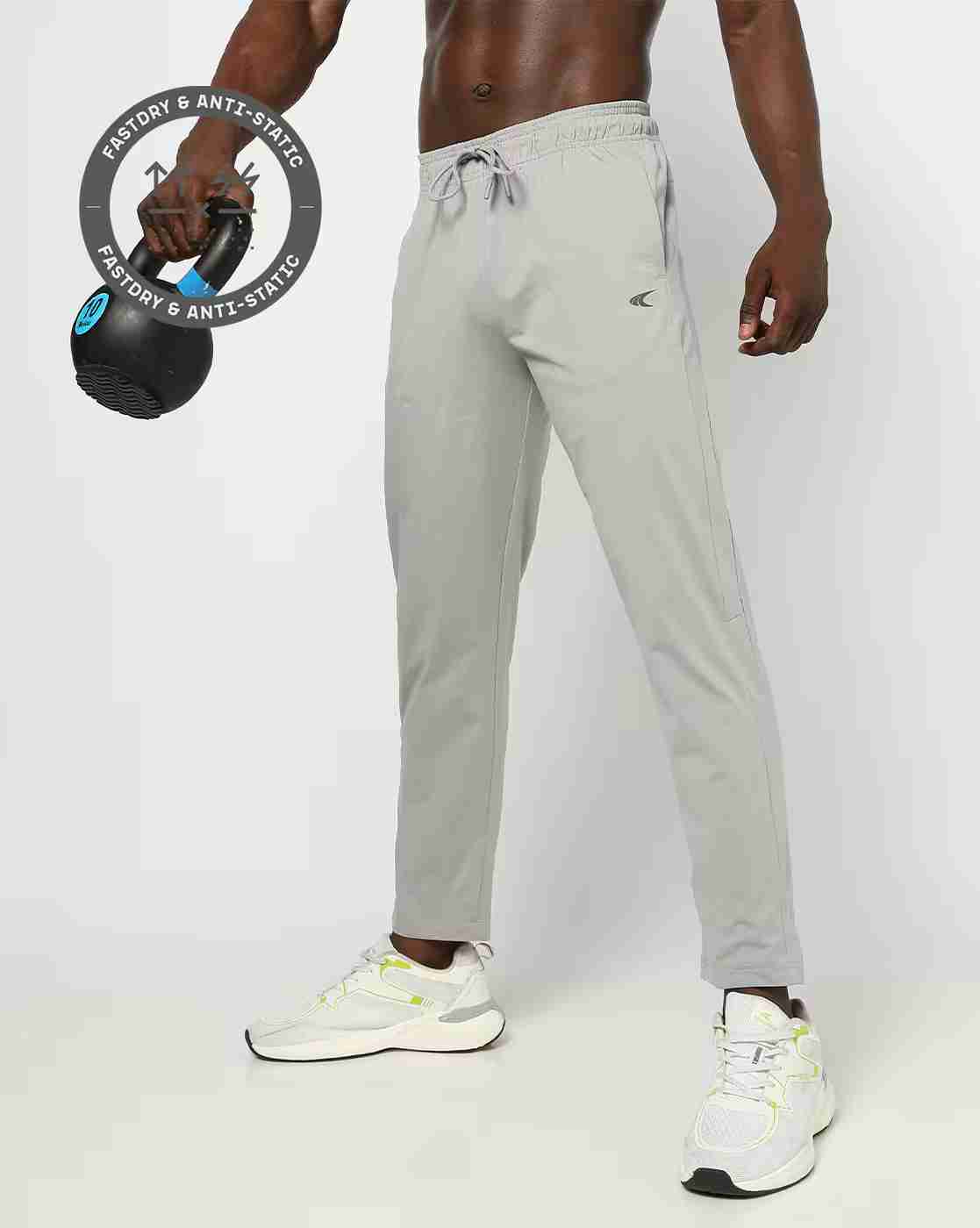 PERFORMAX | Men Logo Print Straight Track Pants|0