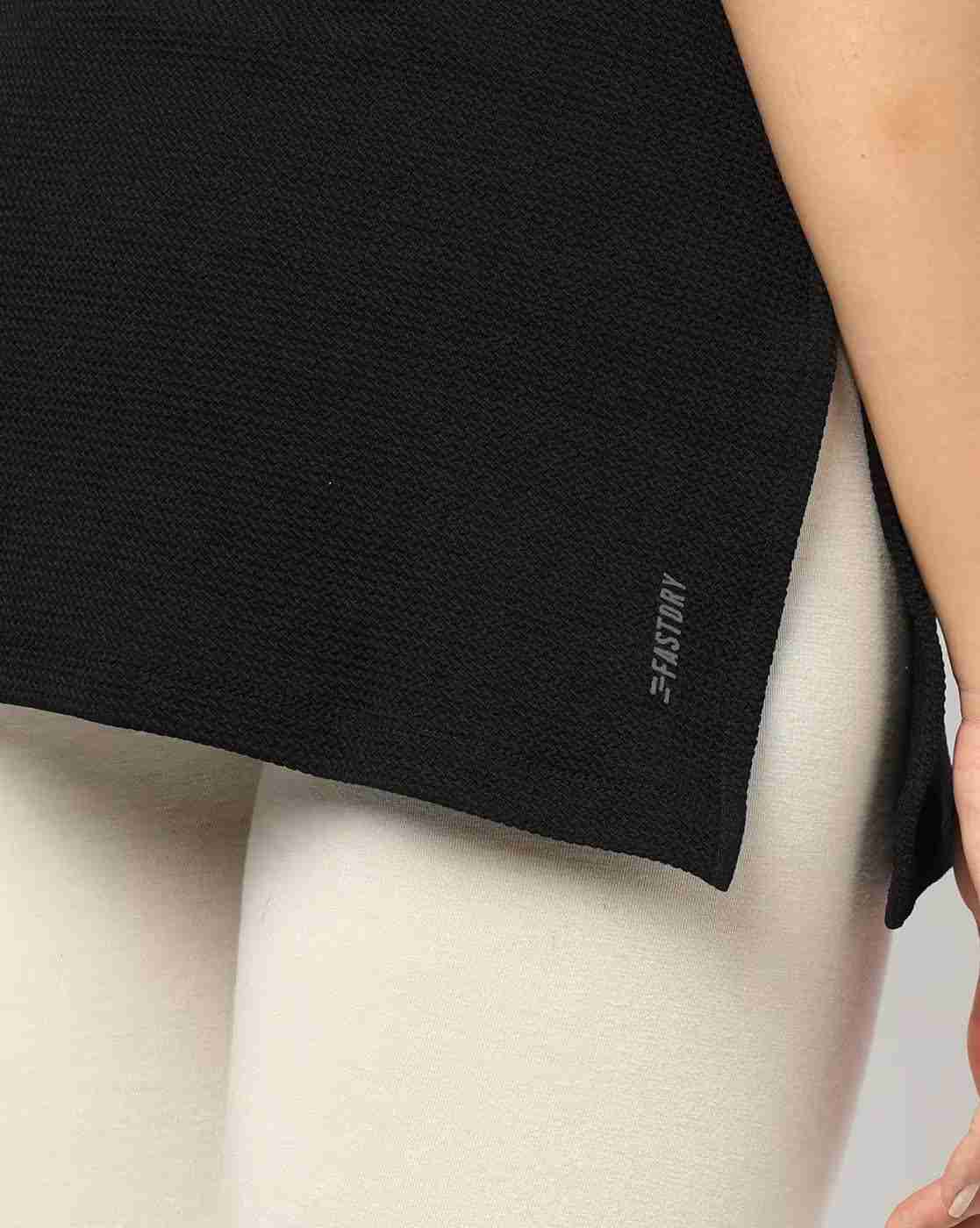 PERFORMAX | Women Slim Fit Boat-Neck Fitness T-Shirt|4