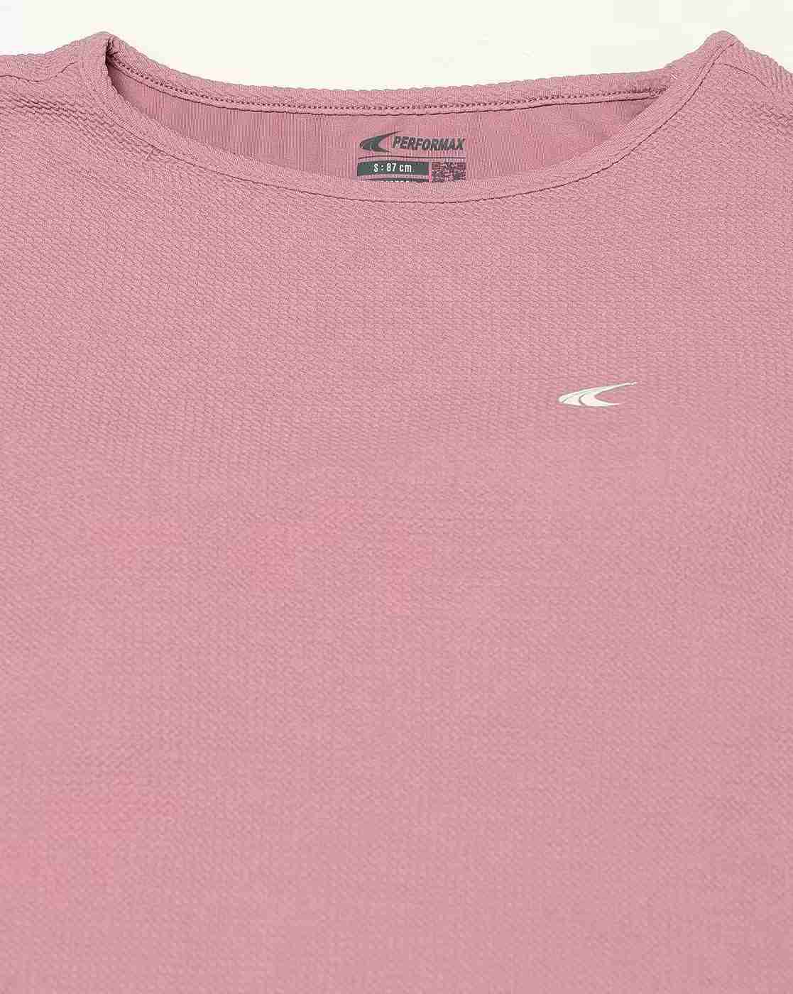 PERFORMAX | Women Slim Fit Boat-Neck Fitness T-Shirt|4