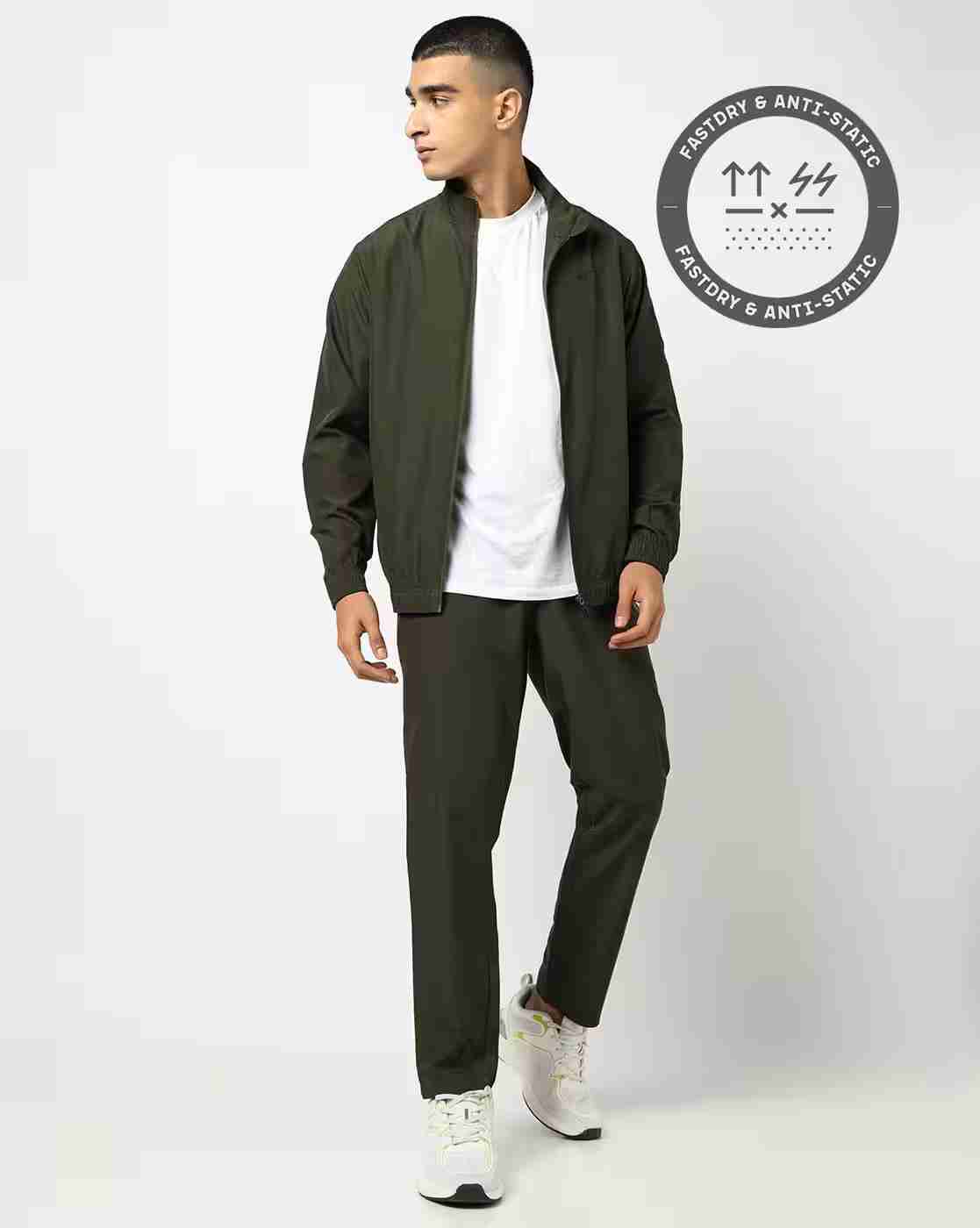 Men Regular Fit Tracksuit