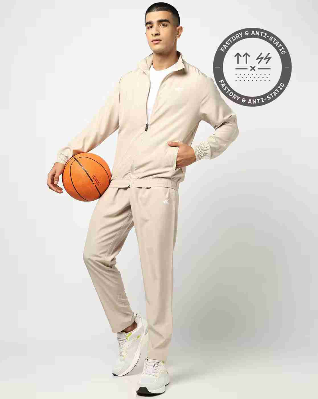 Men Regular Fit Tracksuit