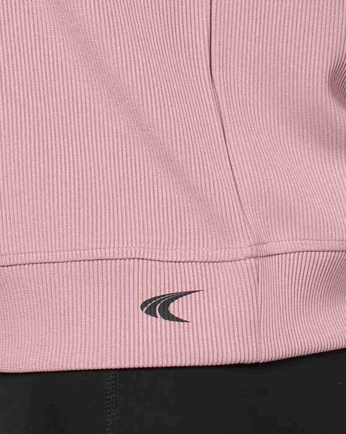 PERFORMAX | Women Ribbed Loose Fit V-Neck T-Shirt|6