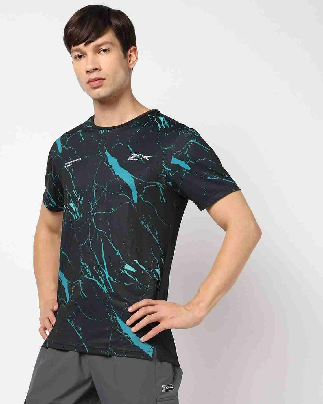 PERFORMAX | Men Printed Relaxed Fit Round-Neck T-Shirt|3