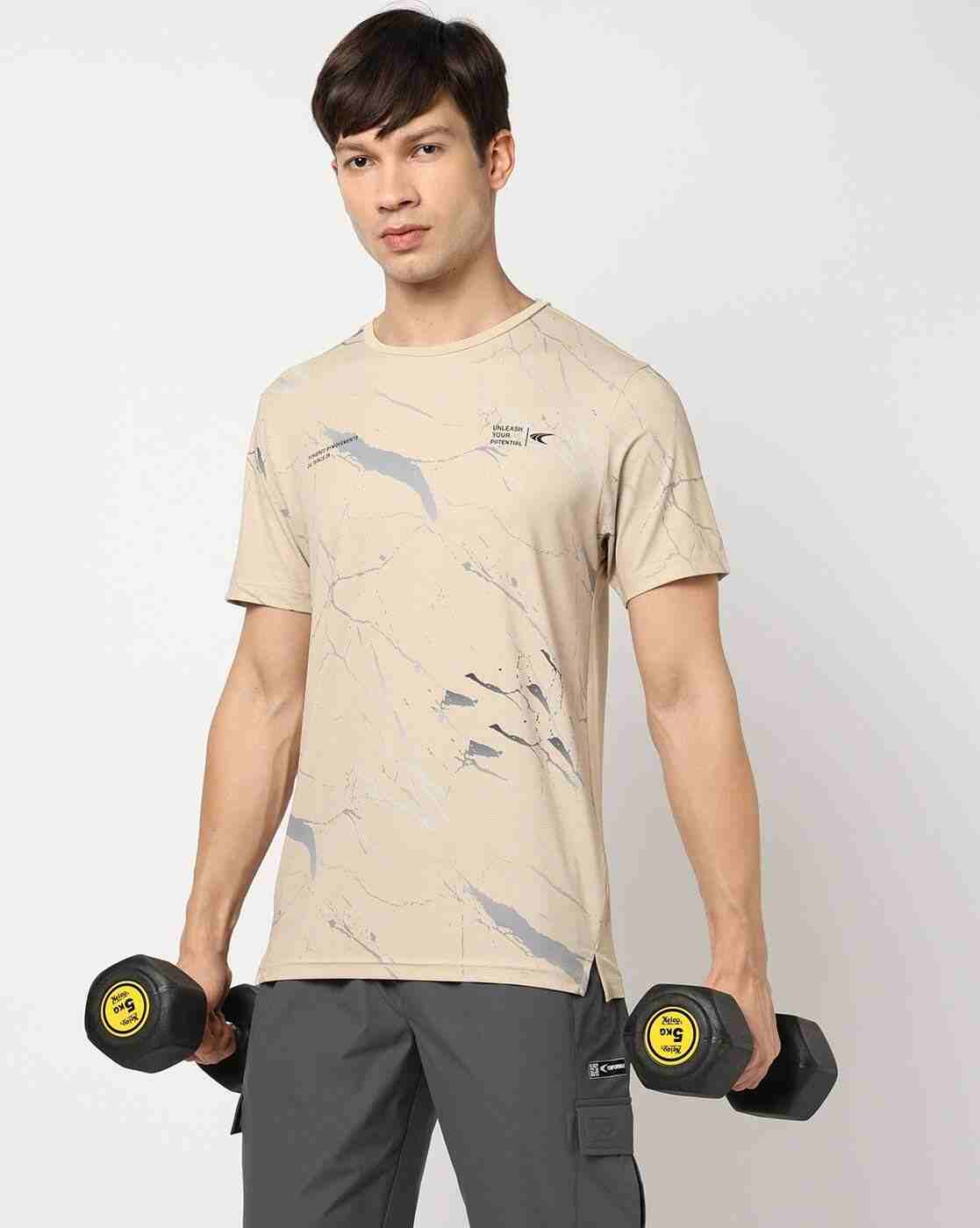 Men Printed Relaxed Fit Round-Neck T-Shirt