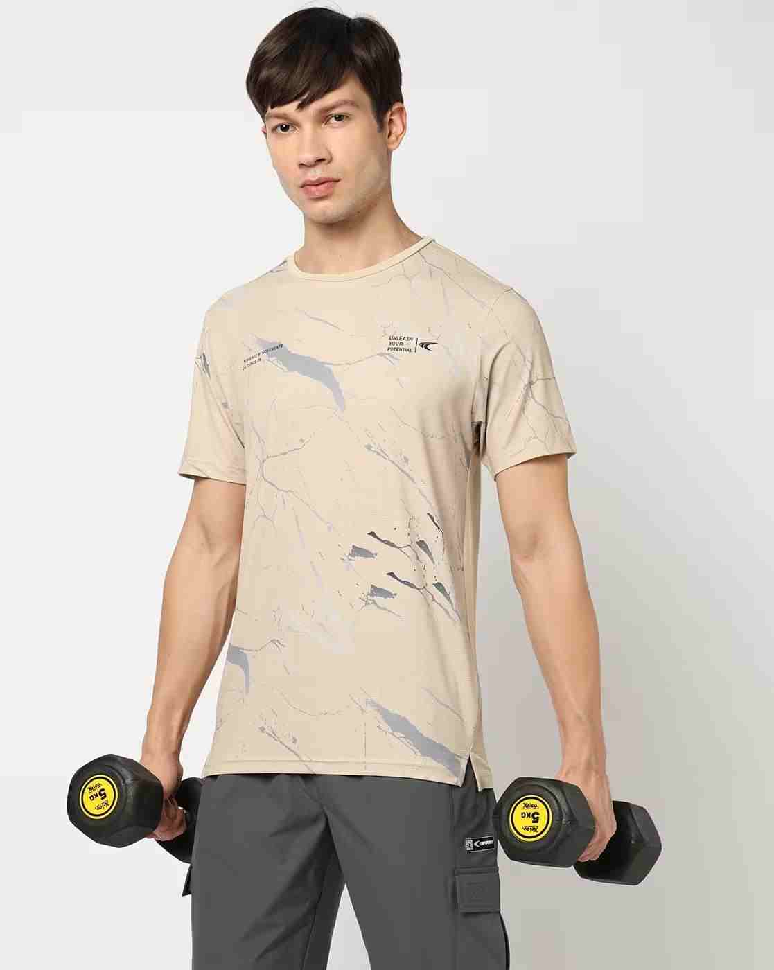 PERFORMAX | Men Printed Relaxed Fit Round-Neck T-Shirt|0
