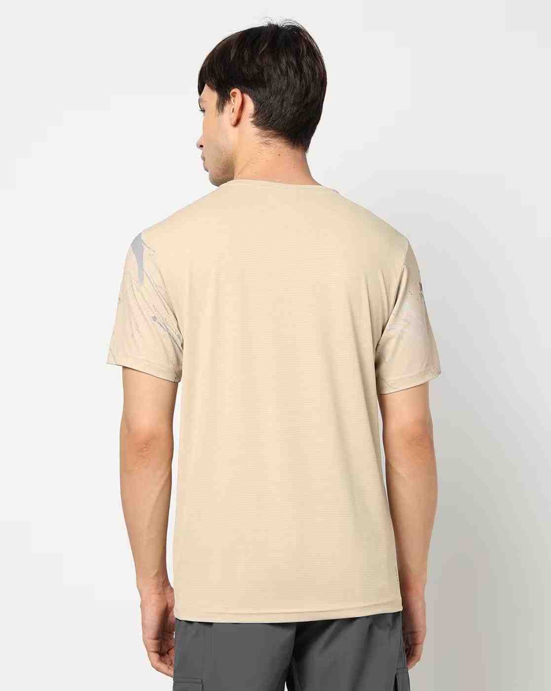 PERFORMAX | Men Printed Relaxed Fit Round-Neck T-Shirt|2