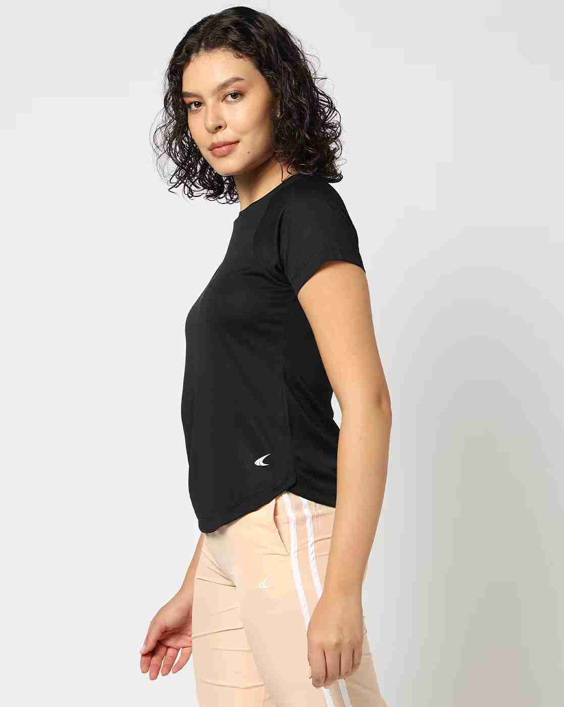 PERFORMAX | Women Regular Fit Crew-Neck Active T-Shirt|1