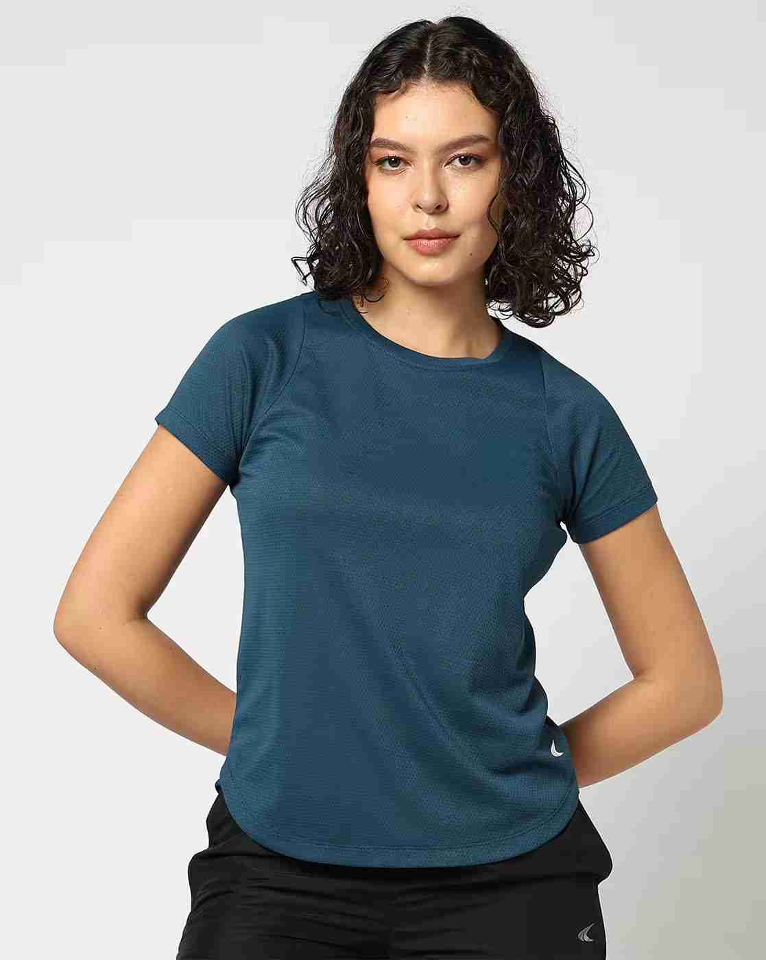 PERFORMAX | Women Regular Fit Crew-Neck Active T-Shirt|1