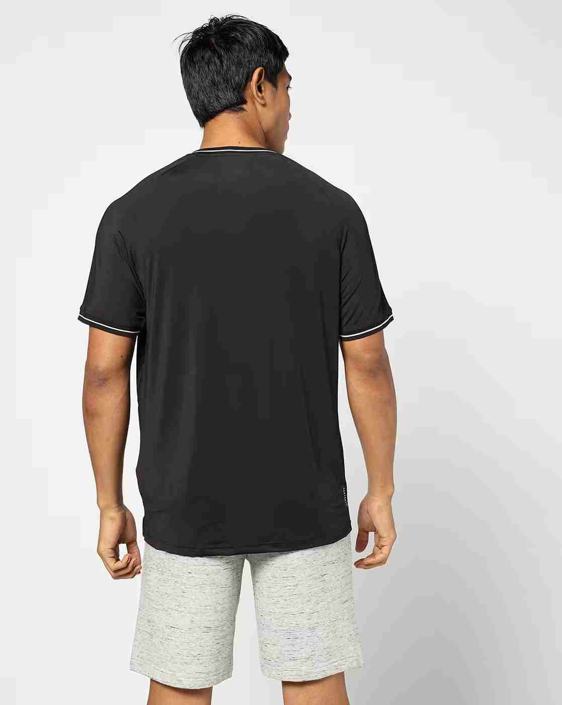 PERFORMAX | Men Printed Regular Fit Racquet Crew-Neck T-Shirt|2