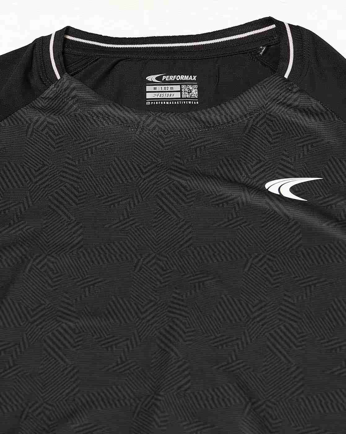 PERFORMAX | Men Printed Regular Fit Racquet Crew-Neck T-Shirt|6