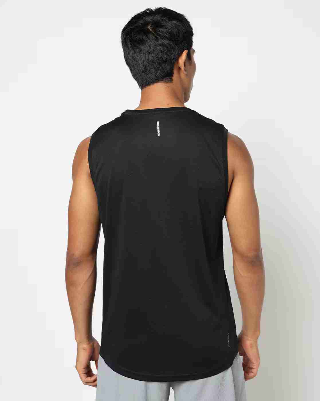 PERFORMAX | Men Brand Print Regular Fit Round-Neck T-Shirt|3