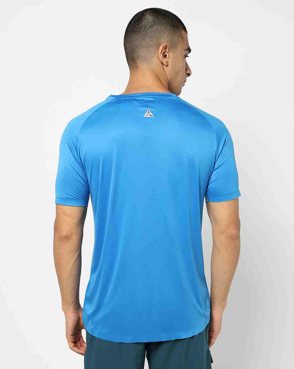 PERFORMAX | Men Typographic Print Regular Fit Crew-Neck Running T-Shirt|2