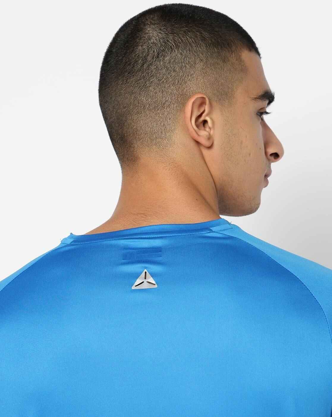 PERFORMAX | Men Typographic Print Regular Fit Crew-Neck Running T-Shirt|4