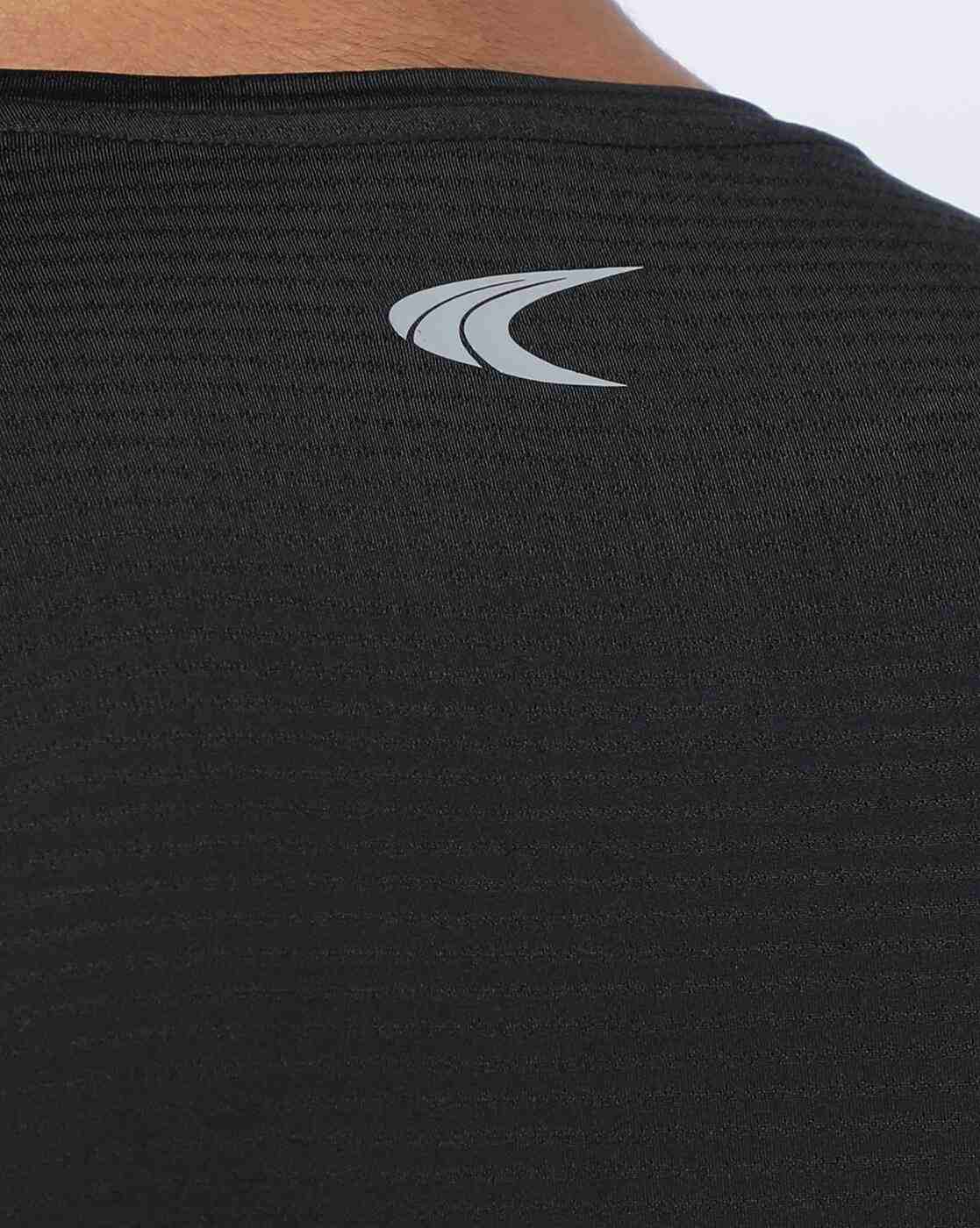 PERFORMAX | Men Bonded Typographic Print Regular Fit Crew-Neck T-Shirt|6