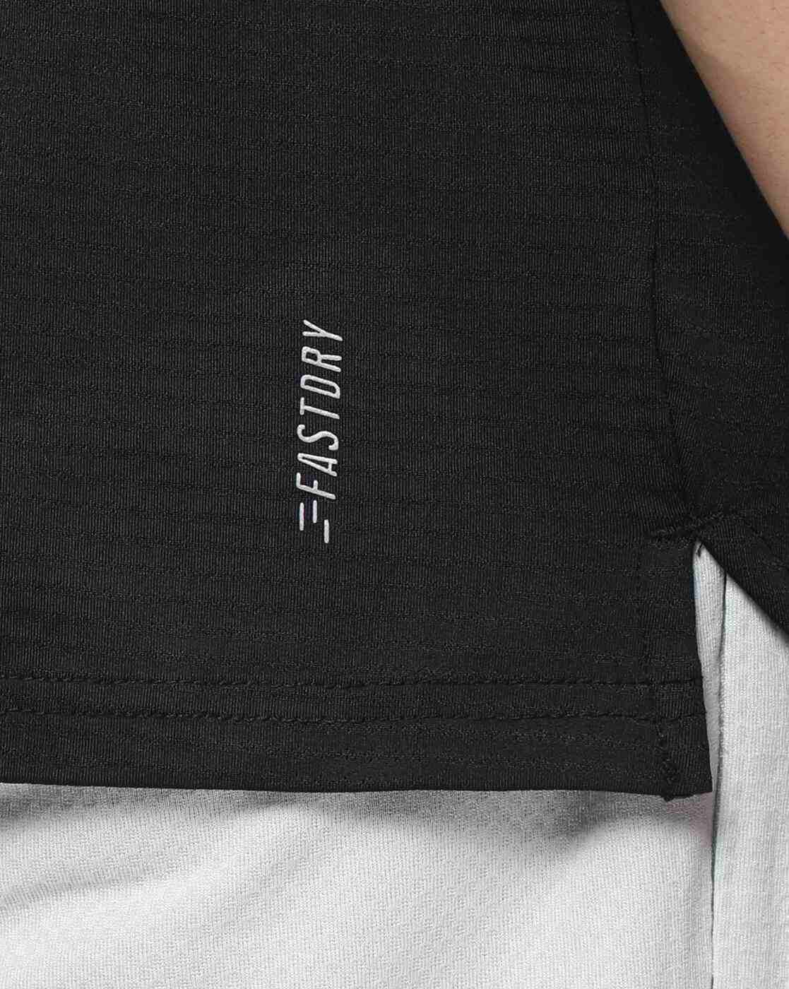 PERFORMAX | Men Bonded Typographic Print Regular Fit Crew-Neck T-Shirt|8