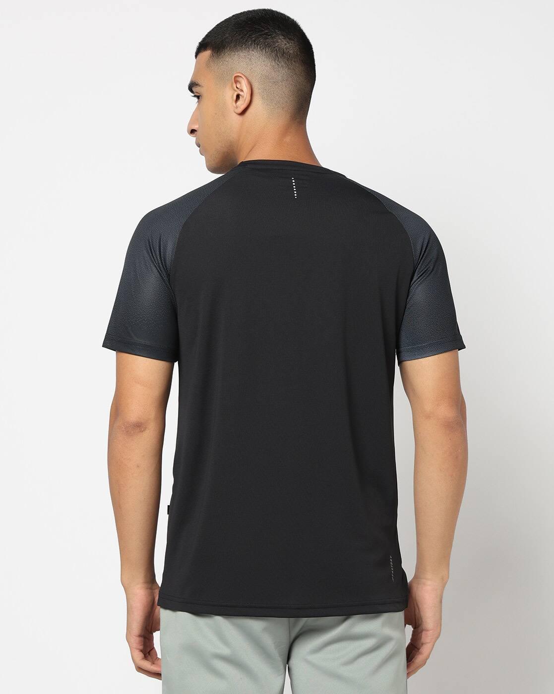 PERFORMAX | Men Typographic Print Regular Fit Crew-Neck T-Shirt|2