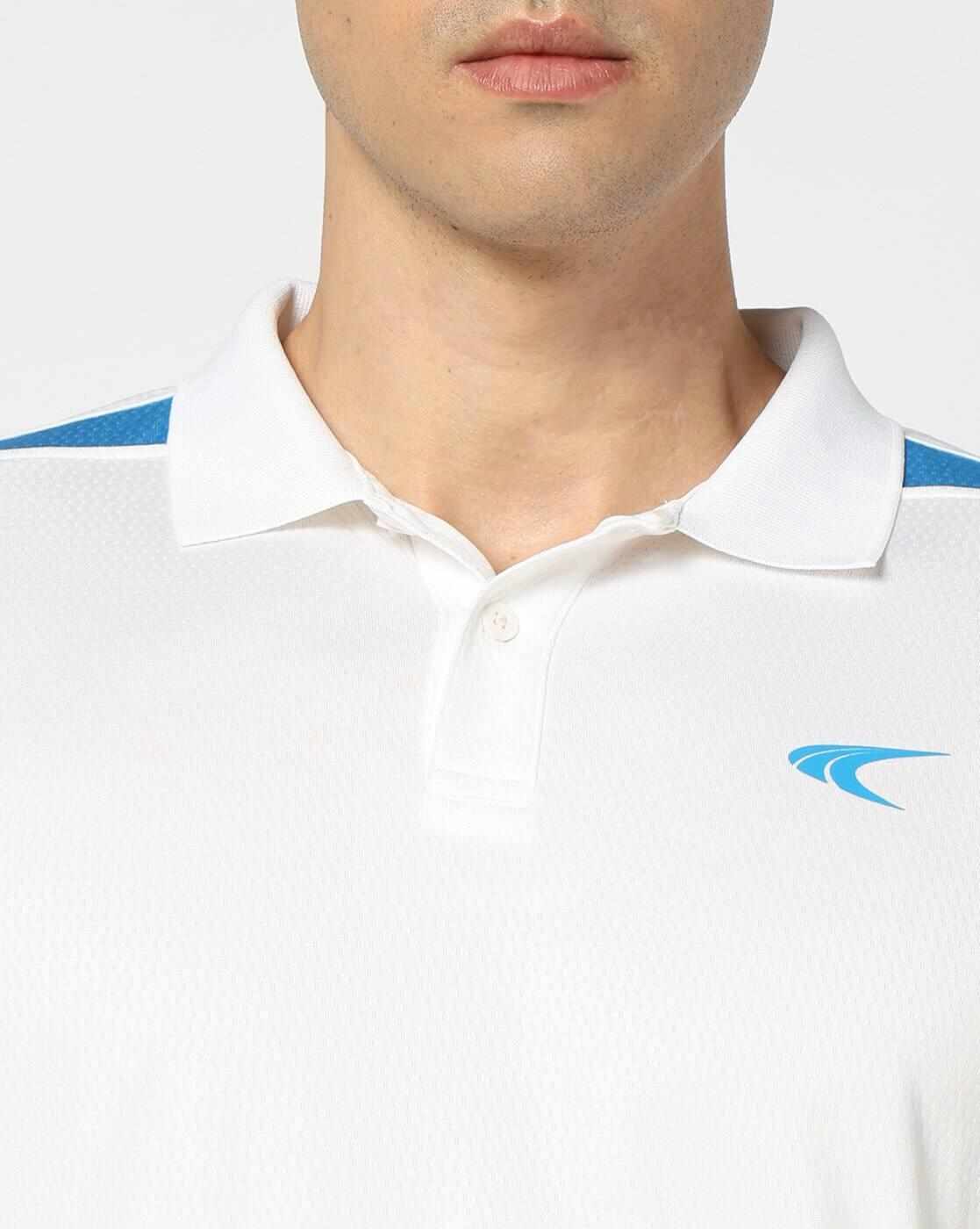PERFORMAX | Men Active Lifestyle Logo Print Regular Fit Polo T-Shirt|4