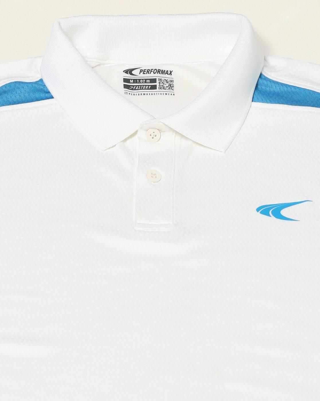 PERFORMAX | Men Active Lifestyle Logo Print Regular Fit Polo T-Shirt|6