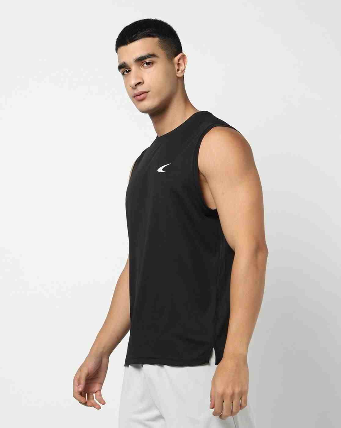 PERFORMAX | Men Regular Fit Round-Neck Singlet|1
