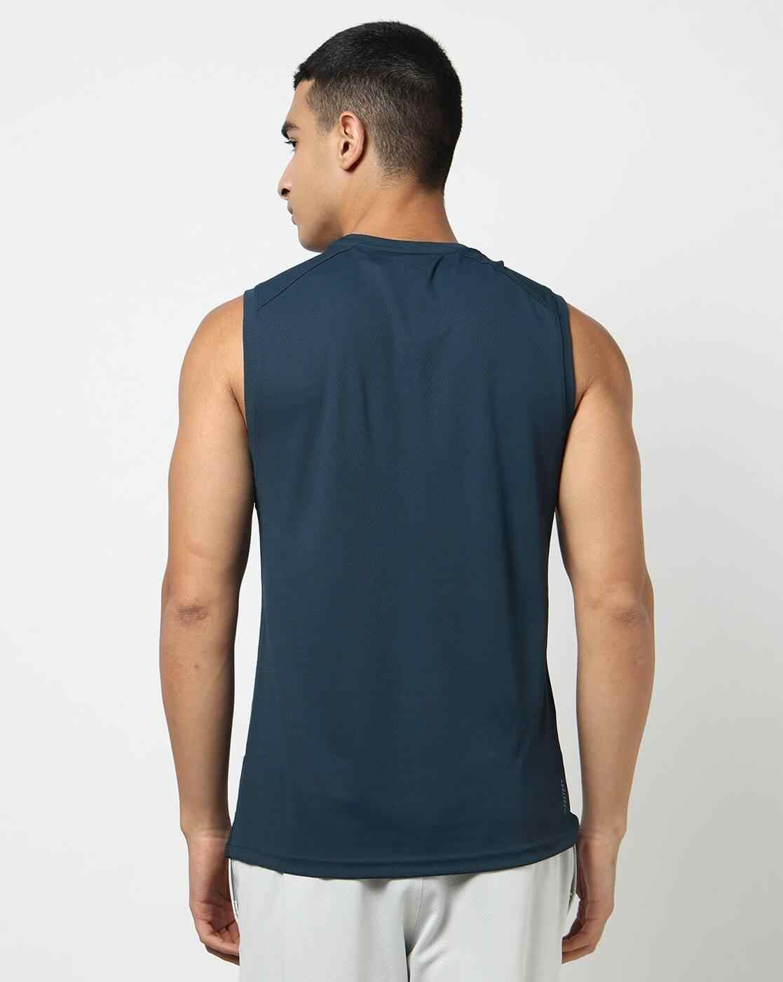 PERFORMAX | Men Regular Fit Round-Neck Singlet|2