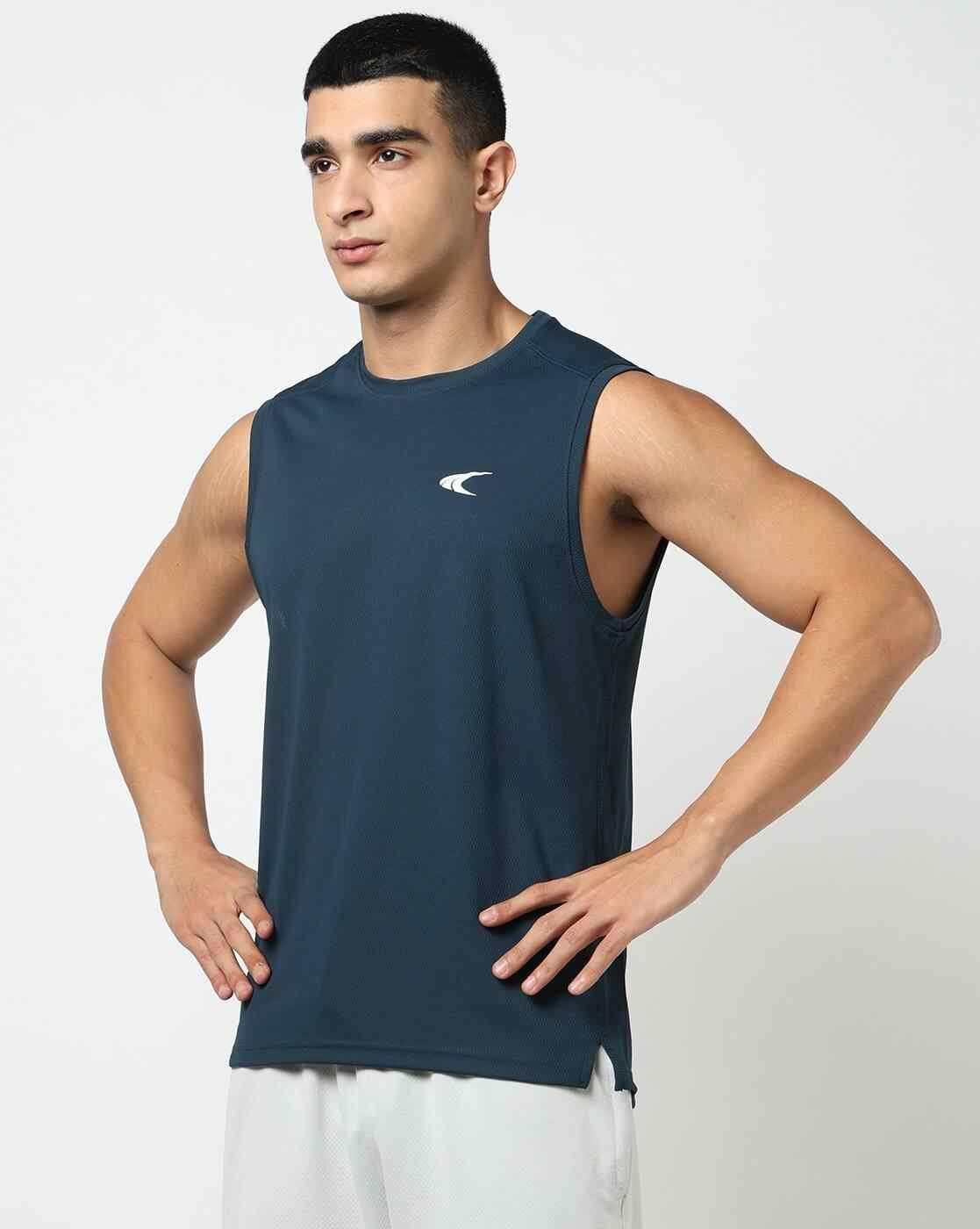 PERFORMAX | Men Regular Fit Round-Neck Singlet|3